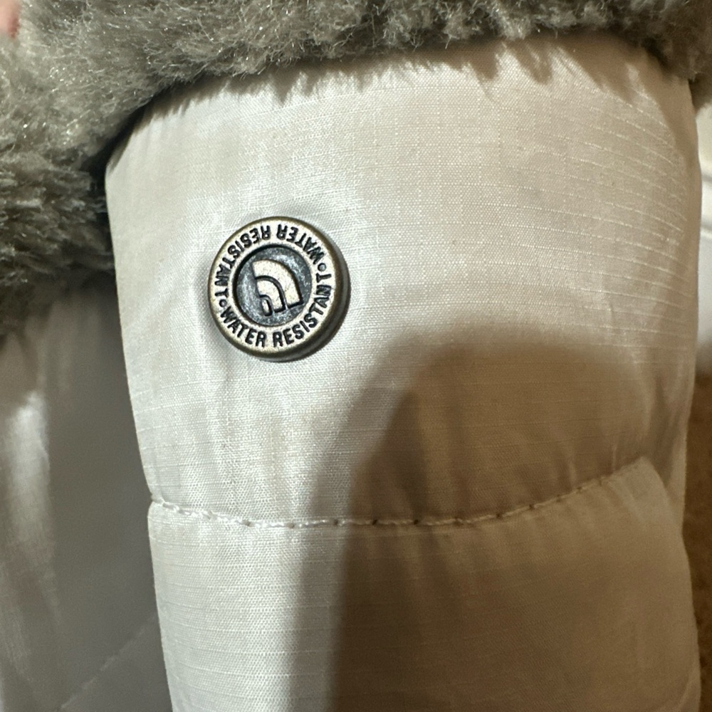 The North Face Insulated Boots Quilted Goose Down Nuptse Fur Lace Women’s Size 8 - Picture 4 of 13